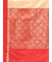 Tant Cotton Saree With Blouse Piece (DBSAREE131218WOBGCL7_Off-white And Red)