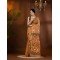  Resham Dhakai Jamdani Cotton Handloom Saree Kohinoor Design Jamdani Saree(Gold)