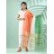 Women's & Girl's Art Silk Net Ethnic Tiranga Dupatta Knitted Lace With Gold Zari Work (Tri Color)