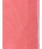 dB DESH BIDESH Women`s Fancy Trendy Solid Transparent Design Pure Cotton Handloom MulMul Saree (Light Red)