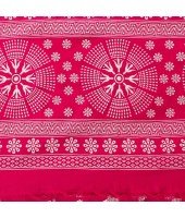  Pure Cotton Konark Design Handloom Saree with Blouse Piece (Pink)